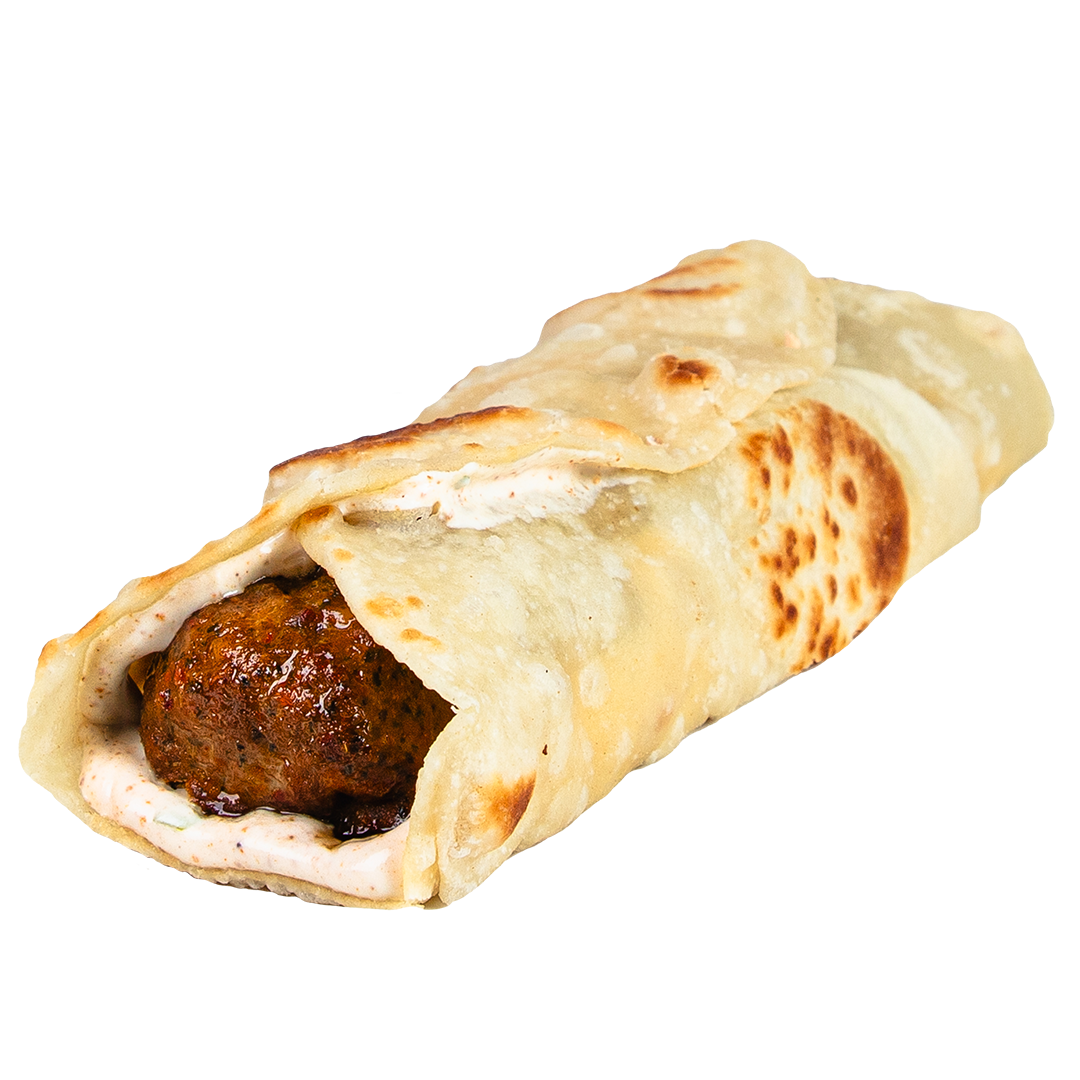 Grass-Fed Beef Kebab Roll